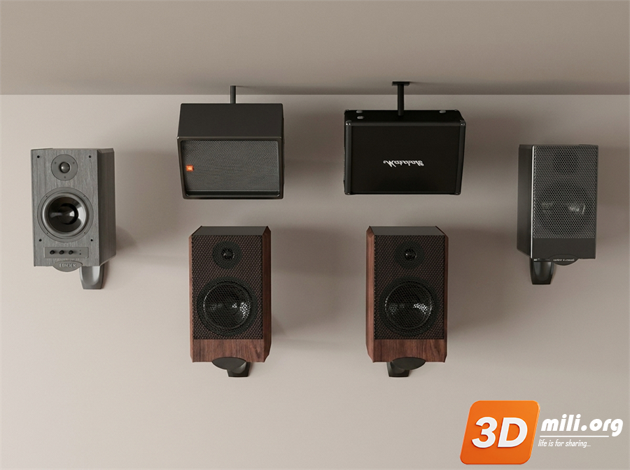 Audio tech 3D Models